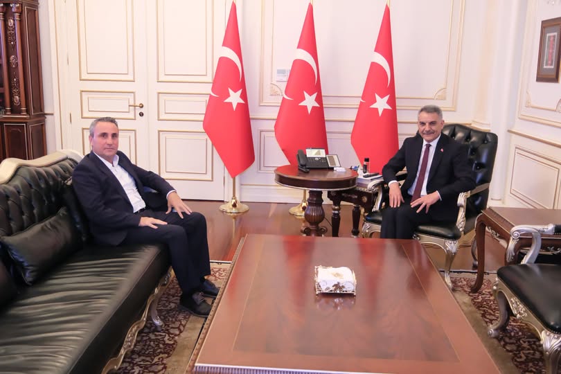 TESKOMB Baş Müfettişi Eyüp Avcı’dan Vali Özkan’a ziyaret