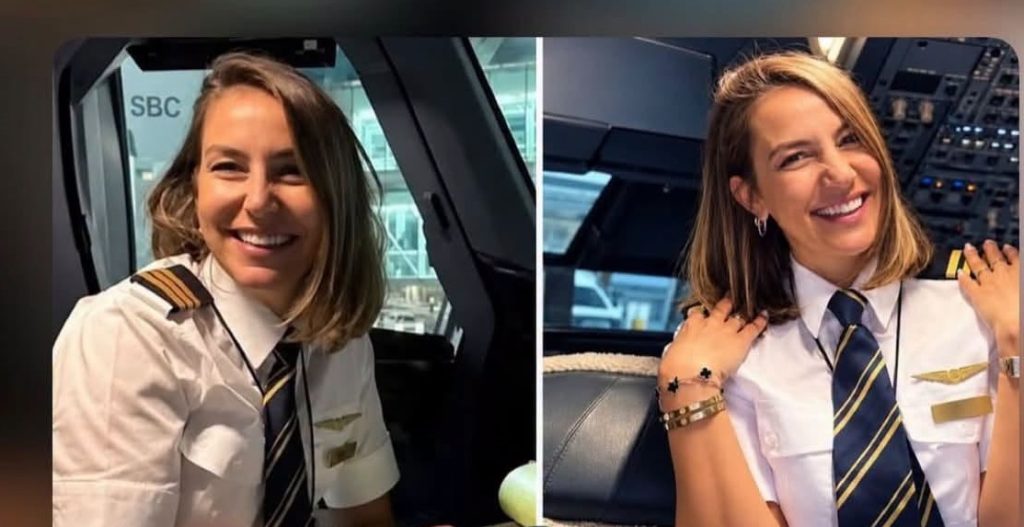 Babası Yerköylü, kızı a380’in kaptanı