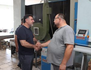 Başkan Arslan esnafın taleplerini dinledi