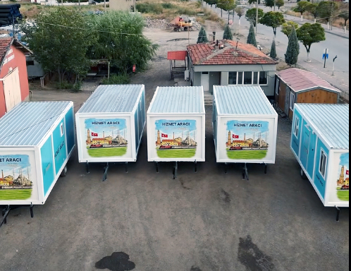 Yerköy’e 5 yeni hizmet aracı