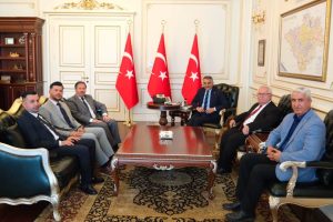 AK Parti heyetinden Vali Özkan’a ziyaret