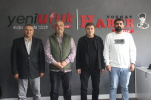 Bölükbaşı’ndan gazetemize hayırlı olsun ziyareti