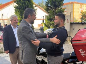Şimşek’ten esnaf ziyareti
