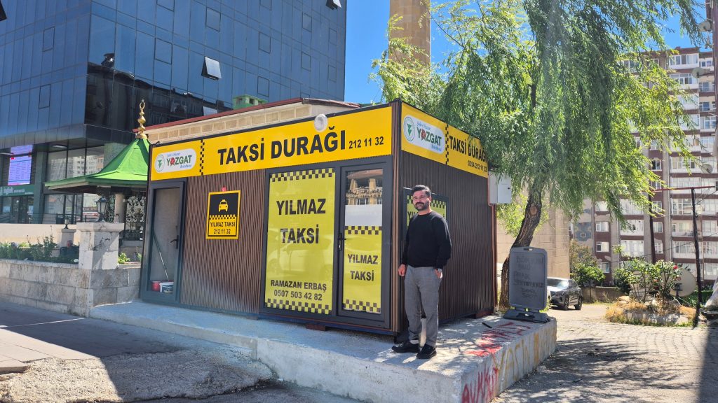 Taksicilere yeni nesil durak