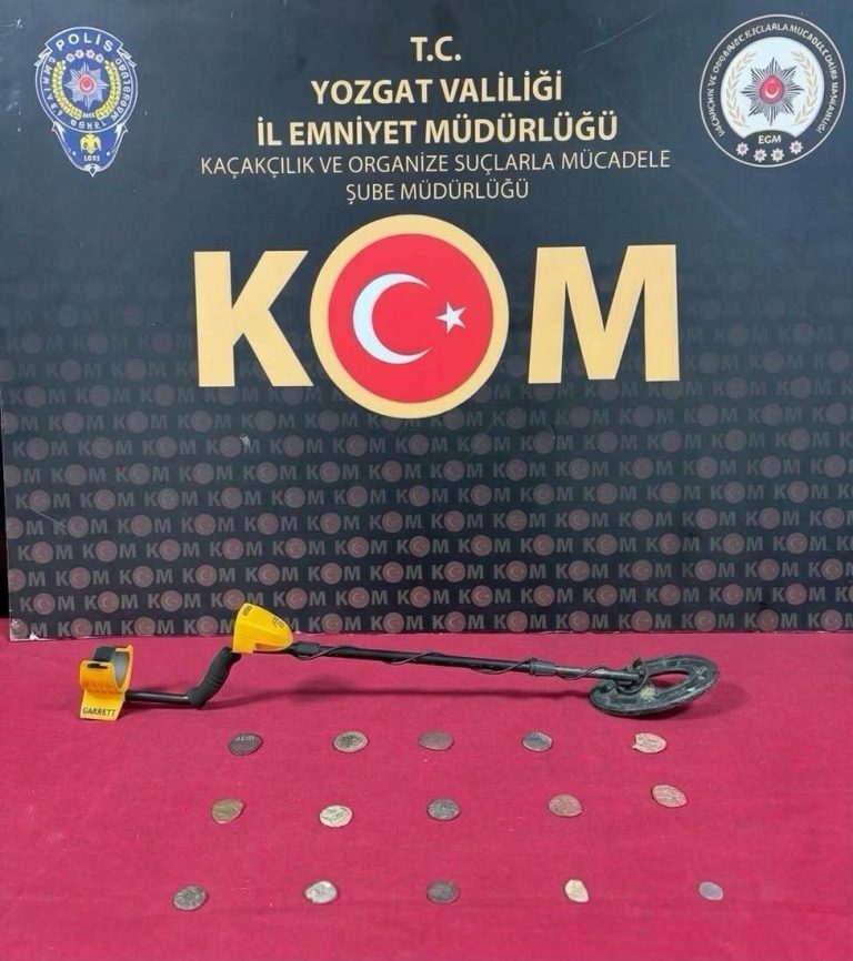 Yozgat’ta tarihi eser kaçakçılığı operasyonu