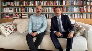Kayalar’dan İsmail Saymaz’a ev ziyareti