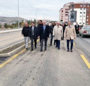 Üç kilometrelik bulvar tamamlandı