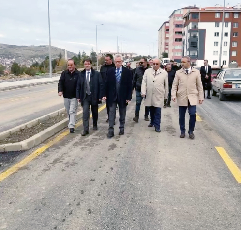 Üç kilometrelik bulvar tamamlandı