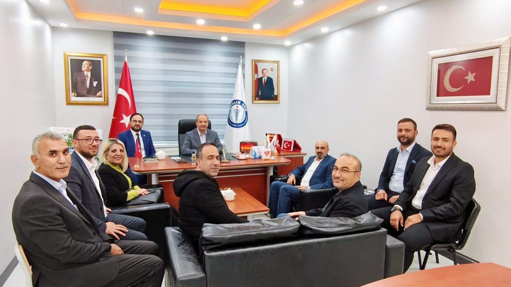Sağlık-Sen Genel Merkezinden Eroğlu’na ziyaret