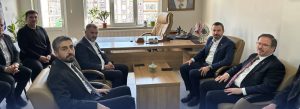 Milletvekili Şahan’dan Şerefli’ye hayırlı olsun ziyareti