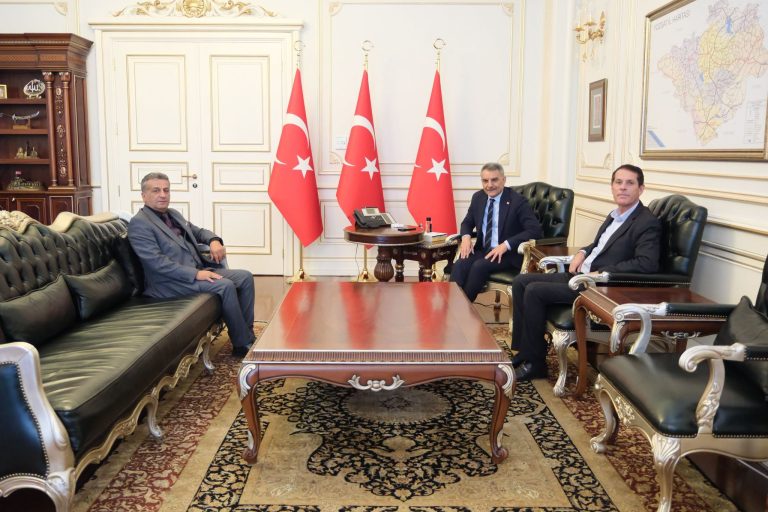 Biçer ve Metin’den Vali Özkan’a ziyaret