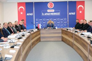 Afet hazırlıkları masaya yatırıldı