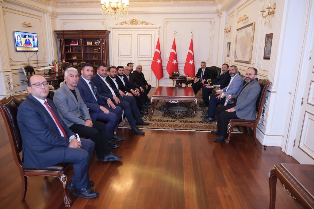 Metin’den Vali Özkan’a ziyaret