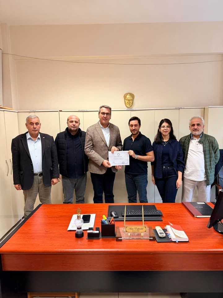 Uyar mazbatasını aldı