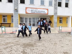 Yozgat’ta okullarda afet tatbikatı yapıldı